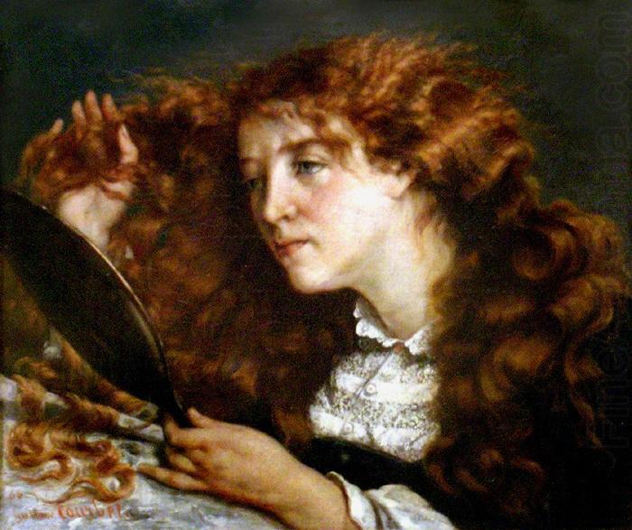 La belle Irlandaise (Portrait of Jo), Gustave Courbet